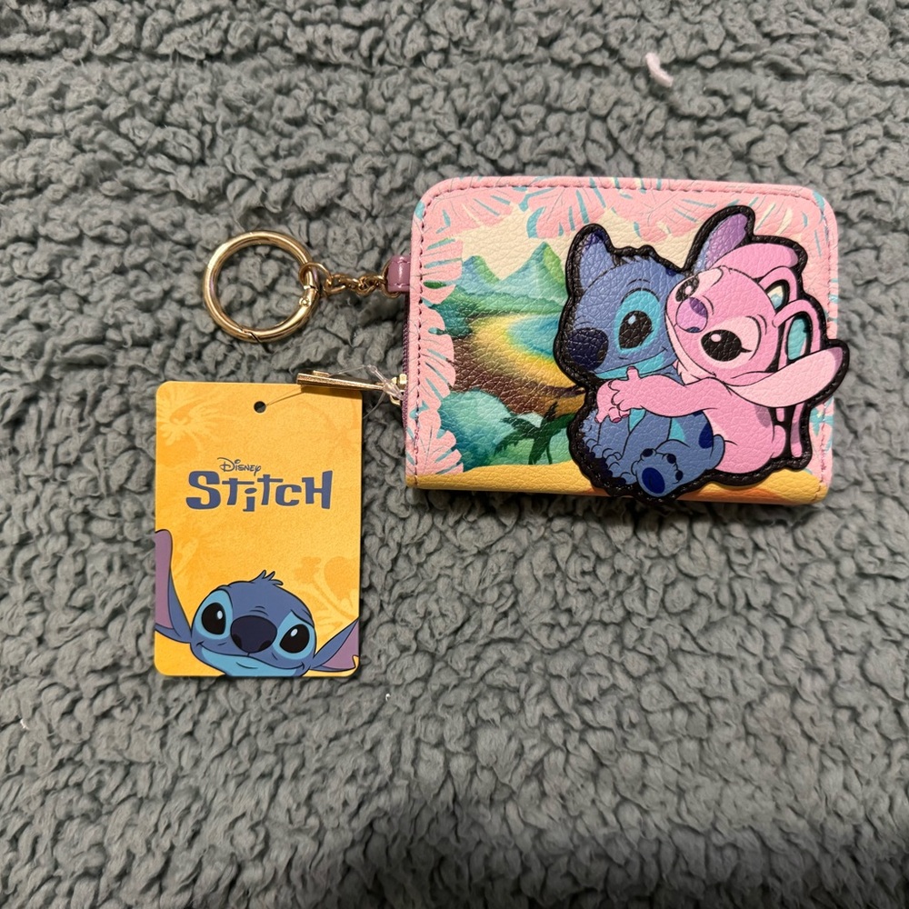 Disney Stitch Pink and Blue Wallet